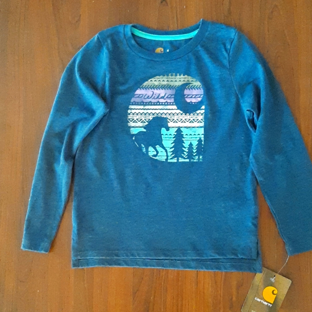 Brand new girls Carharrt long sleeve size 4